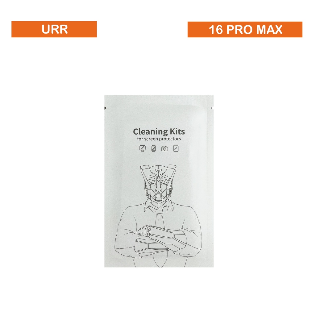 URR protection d'ecran en verre trempé pour iPhone 16 Pro Max