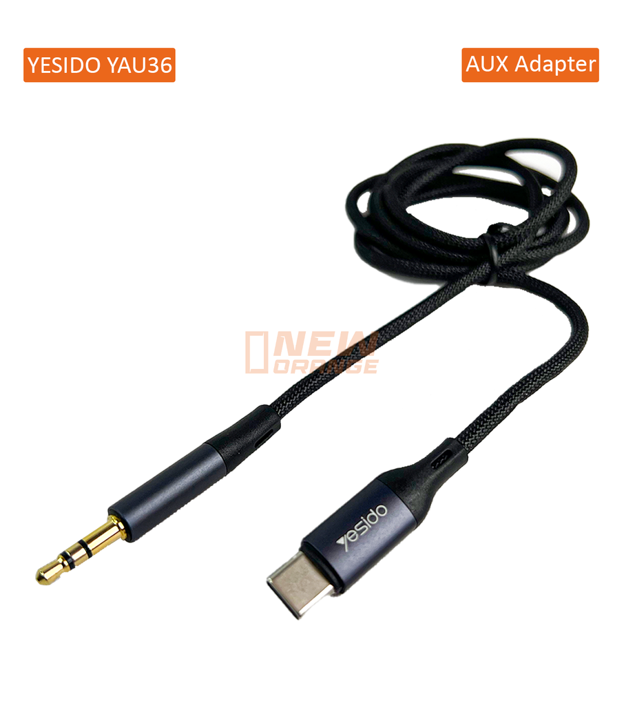 [YAU36] Yesido AUX Adaptateur – Câble OTG Type-C vers Auxiliaire