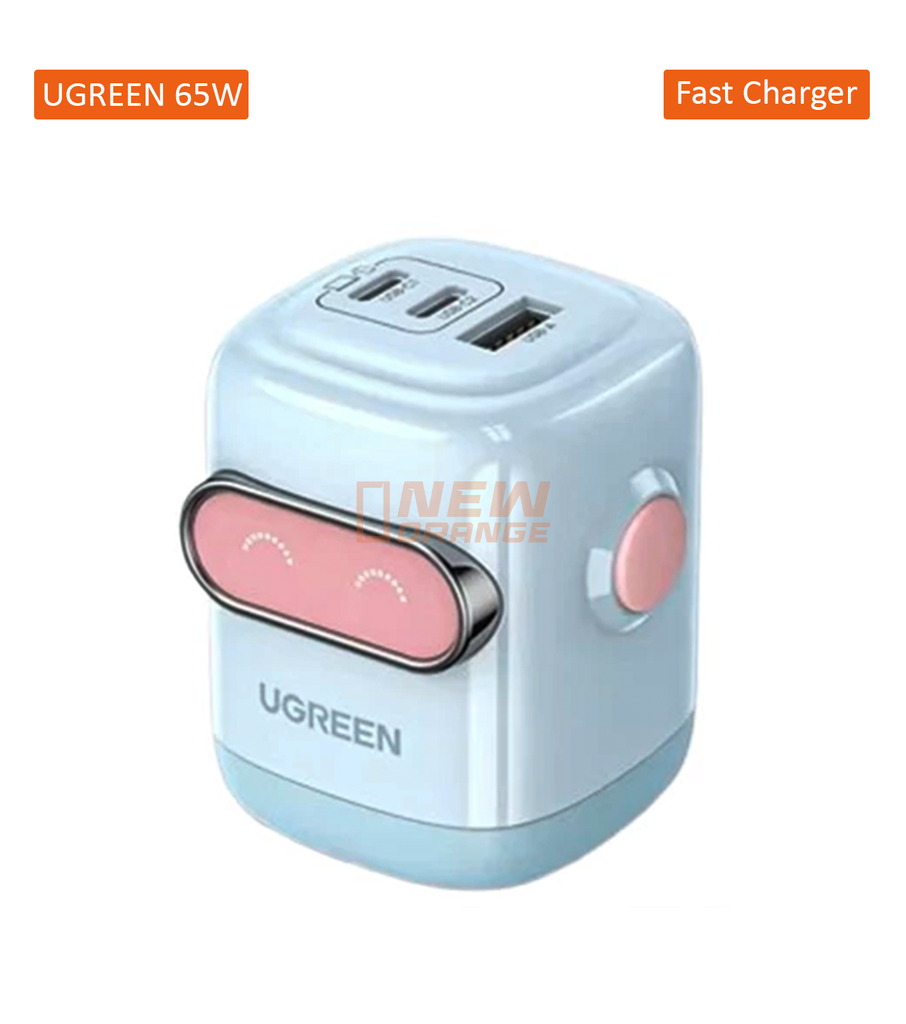 [X662] Chargeur rapide ugreen 65w 3 ports gan