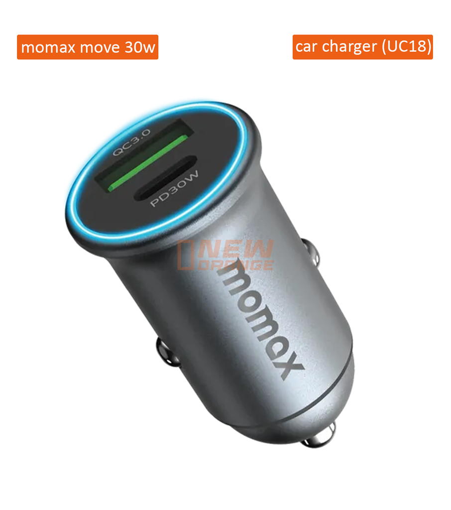 [UC18] Momax MoVe 30W PD Dual-Port Car Charger