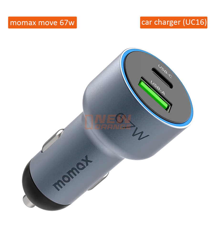 [UC16] Momax MoVe 67W dual-port car charger