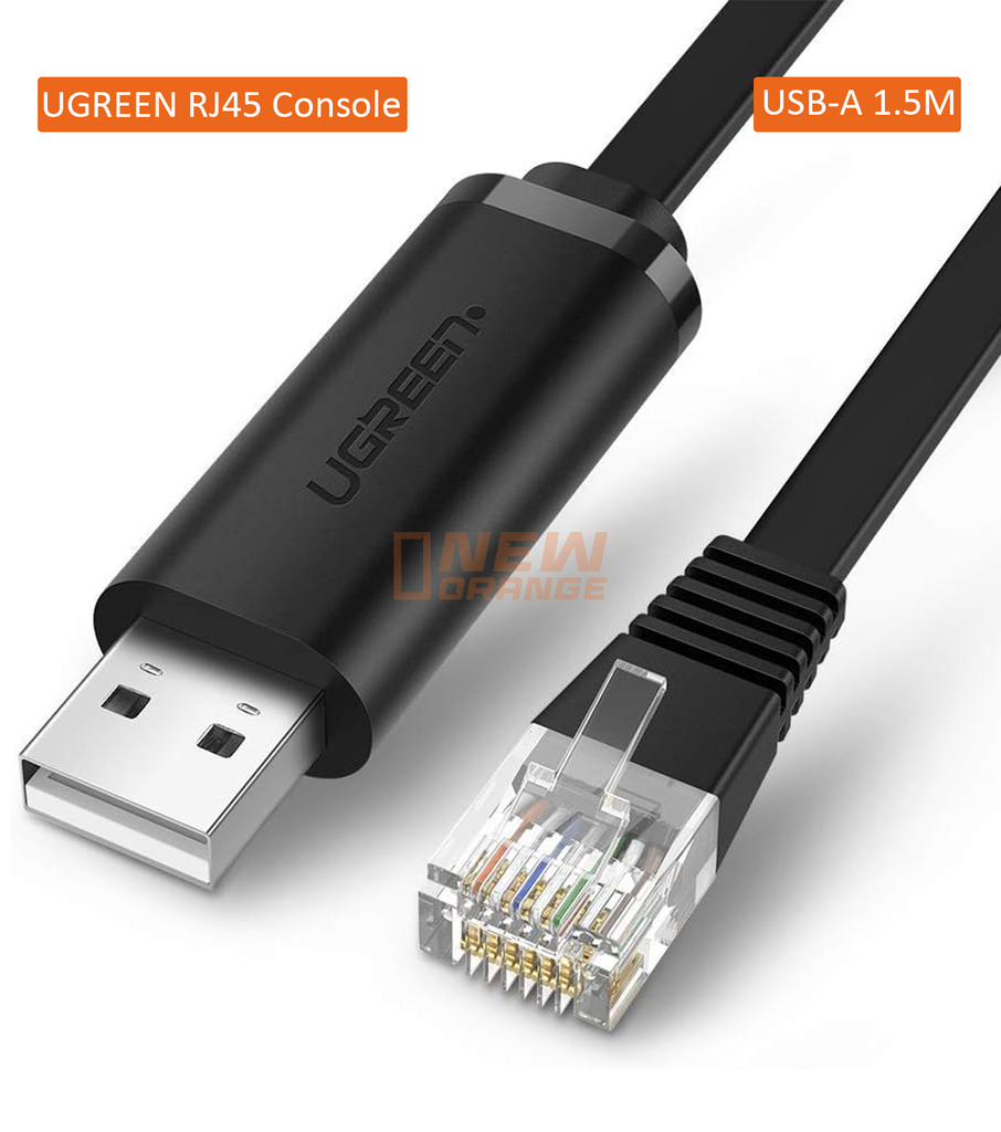 [RJ45] UGREEN Câble USB-A console RJ45 pour périphériques réseau - 1,5 m