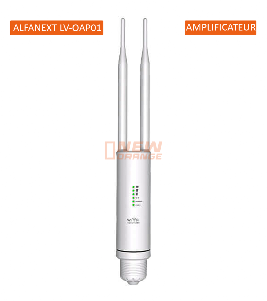 [LV-OAP01] AMPLIFICATEUR RESAU 5G ALFANEXT 1200M High Power Dual band Outdoor Wi-Fi AP