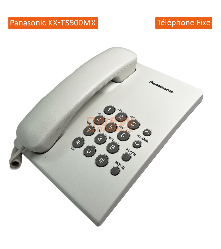 [KX-TS500MX] Panasonic Téléphone fixe TS500MX