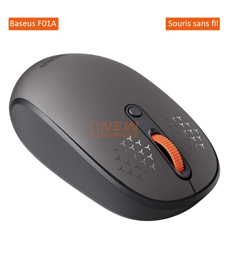 [F01A] Baseus Souris sans fil Gris givré F01A