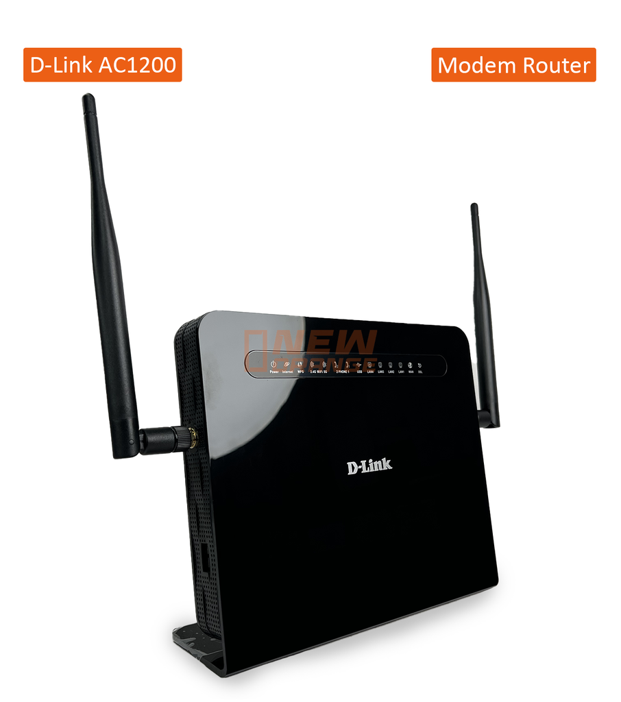 [DSL-G2452DG] D-Link Dual Band Wireless AC1200 VDSL2 / ADSL2 + Modem Gigabit Router