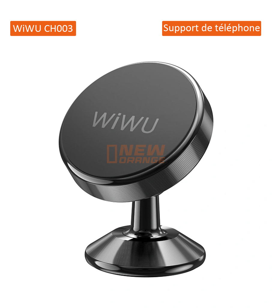 [CH003] WiWU Support de téléphone portable magnétique pour voiture