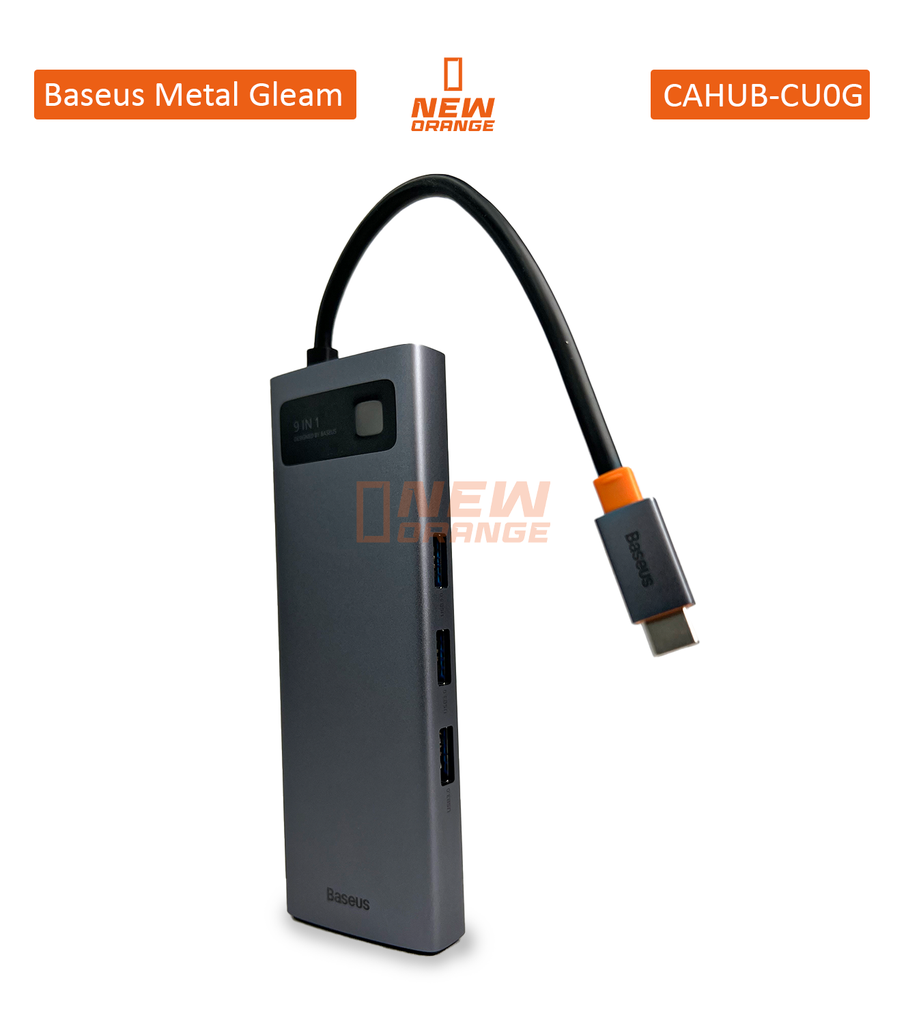 [CAHUB-CU0G] Baseus Metal Gleam série 9-en-1