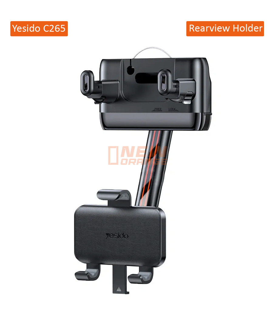 [C265] YESIDO Support de téléphone pour rétroviseur de voiture