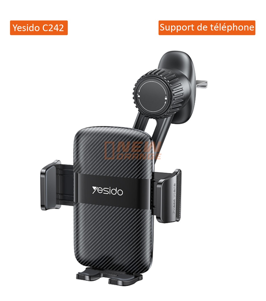 [C242] Yesido Support de téléphone rotatif à 360° - C242