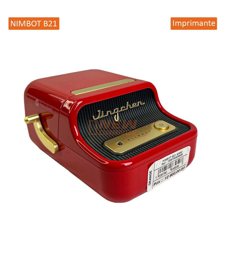 [B21] Niimbot B21, Imprimante D'Étiquettes Bluetooth Portable Sans Fil