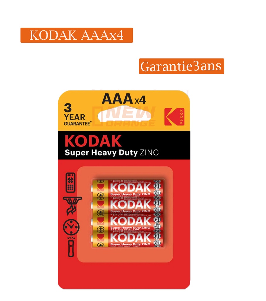 [AAA x4] KODAK AAA x4