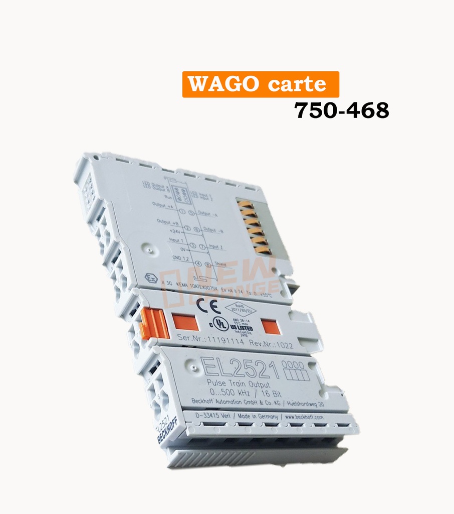 [750‑602] WAGO 750-602- Alimentation 24V DC