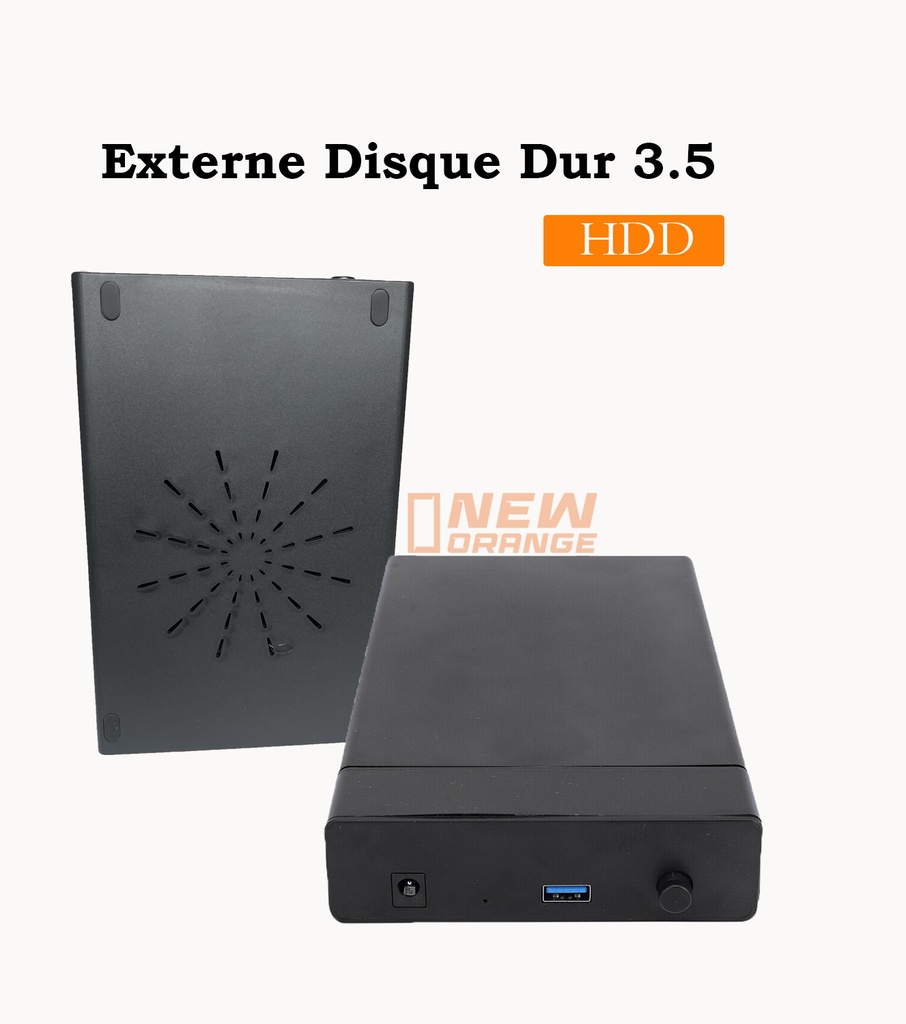 [10TB] HDD Boitier externe pour disque dur 3.5 SATA vers USB 3.0