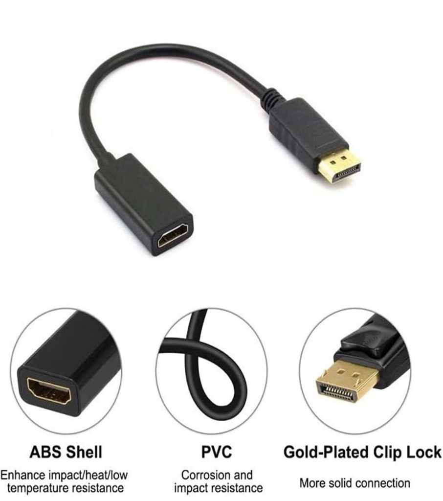 [NOREF009] ADAPTATEUR DISPLAY PORT VERS HDMI