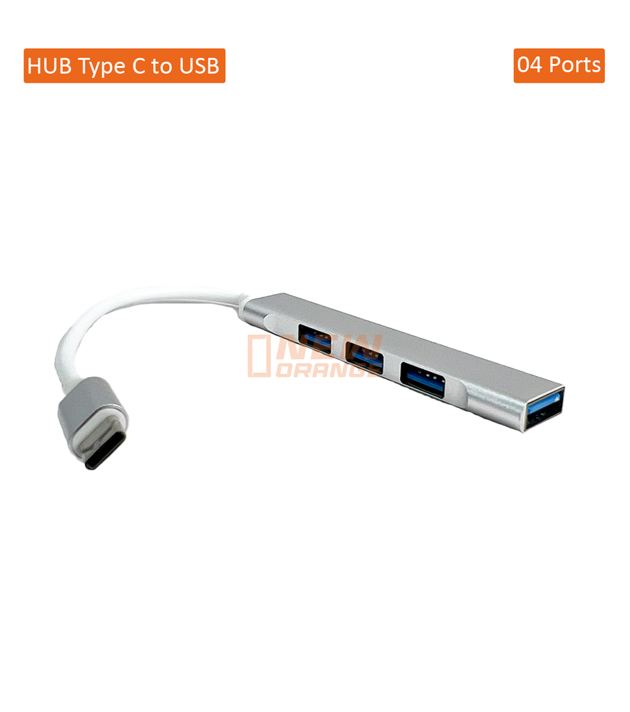 [NOREF011] Adaptateur Hub d'extension USB TYPE C 4 ports haute vitesse