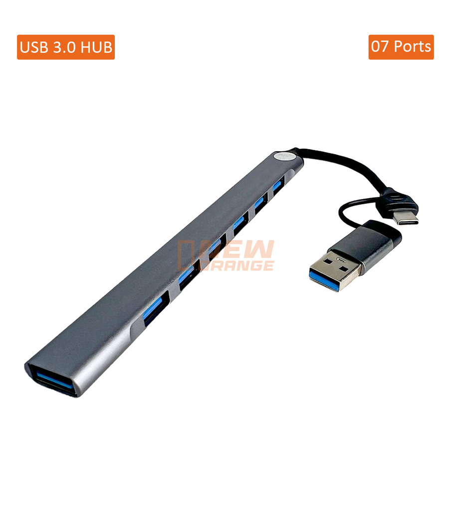[NOREF022] Adaptateur type C Hub 7 En 1 USB 3.0