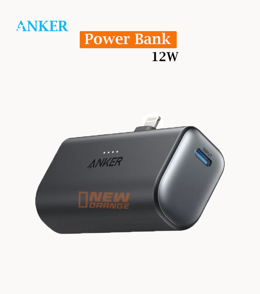 [NOREF039] ANKER NANO POWER BANK 12W / IPHONE / IPAD / IPOD - noir