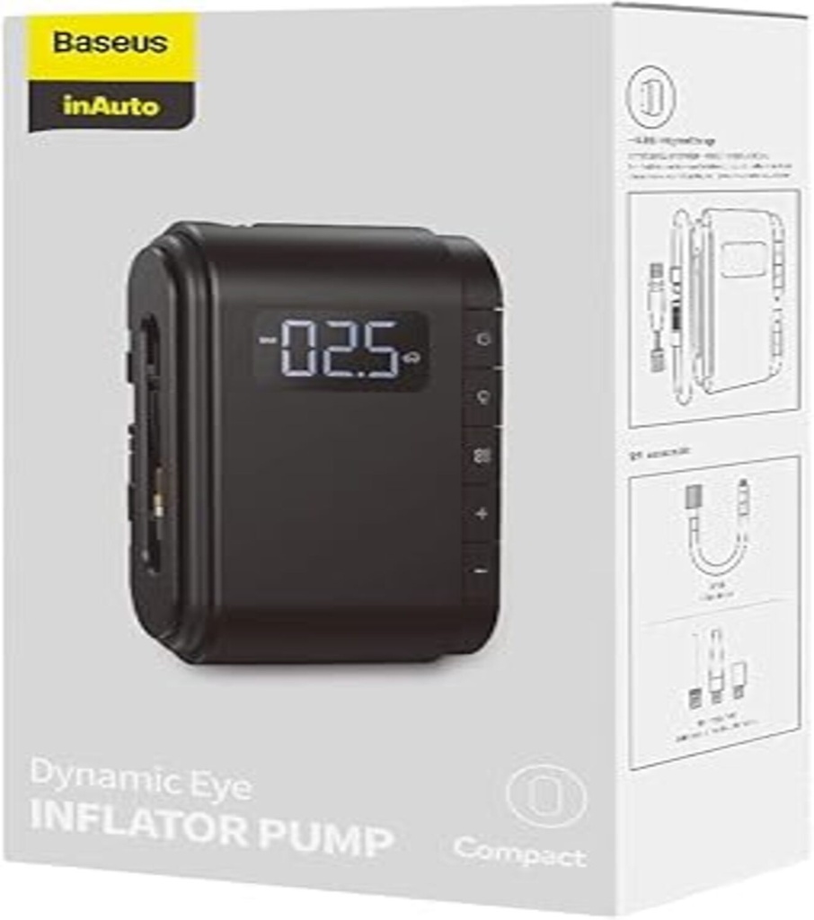 [NOREF077] Baseus Dynamic Eye Inflator Pump 4000 mAh