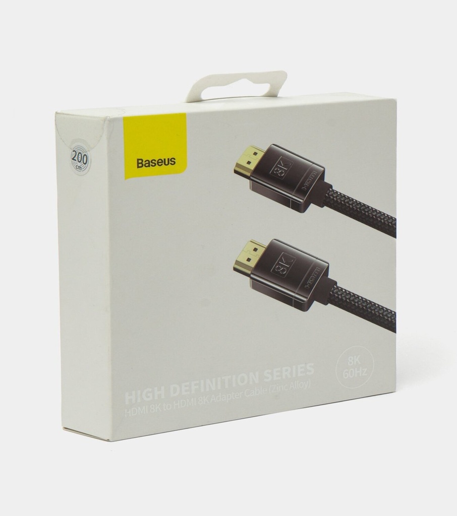 [NOREF085] baseus high definition series hdmi 8k to hdmi 8k adapter cable zinc alloy