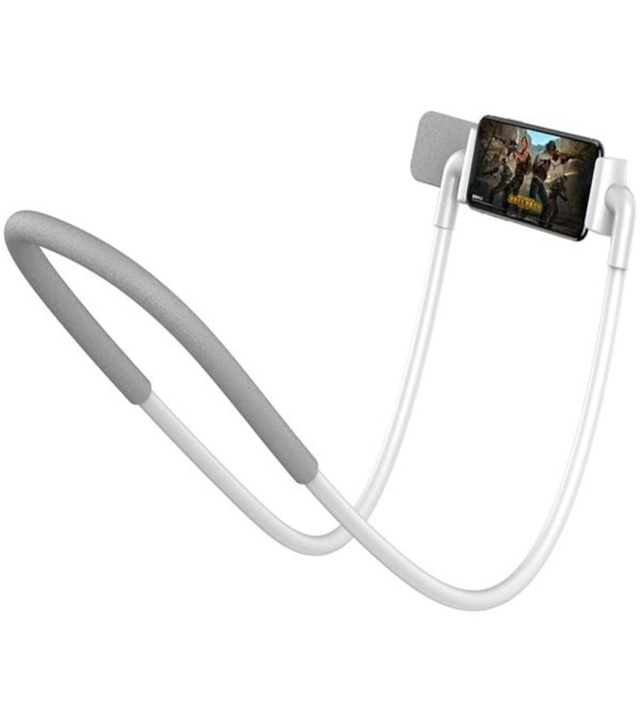 [NOREF102] Baseus Tool Neck-Mounted Lazy Bracket White (SUJG-ALR02)