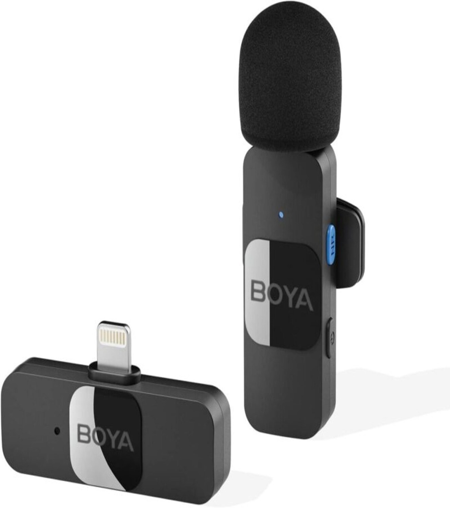[NOREF110] Boya Microphone Cravate sans Fil pour iPhone iPad