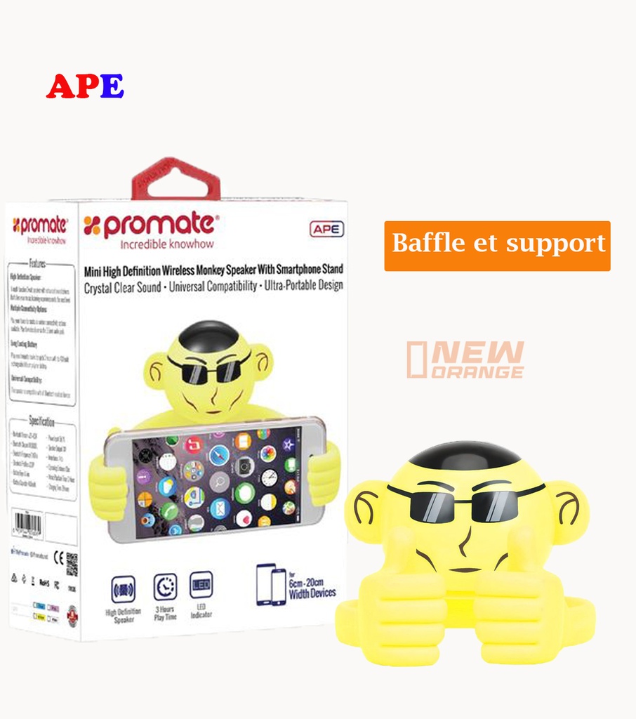 [NOREF144] casque audio sans fil Promate APE Incredible KnowHow