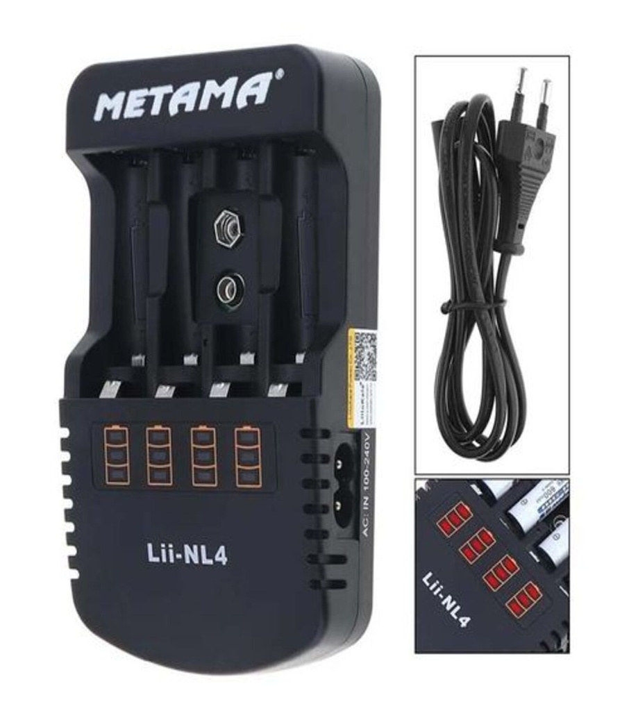 [NOREF160] Chargeur de pile Batterie METAMA