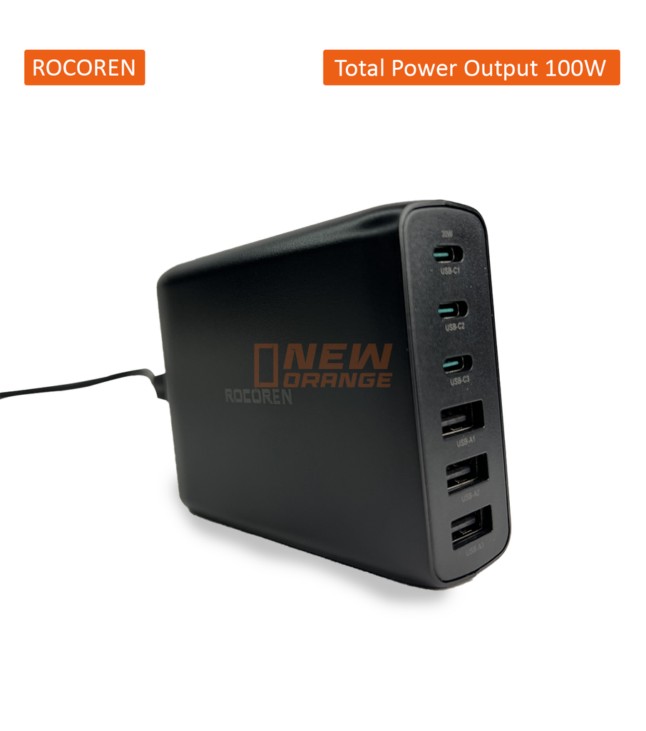 [NOREF163] Chargeur ROCOREN 100W - Model RCCT100-002US/EU