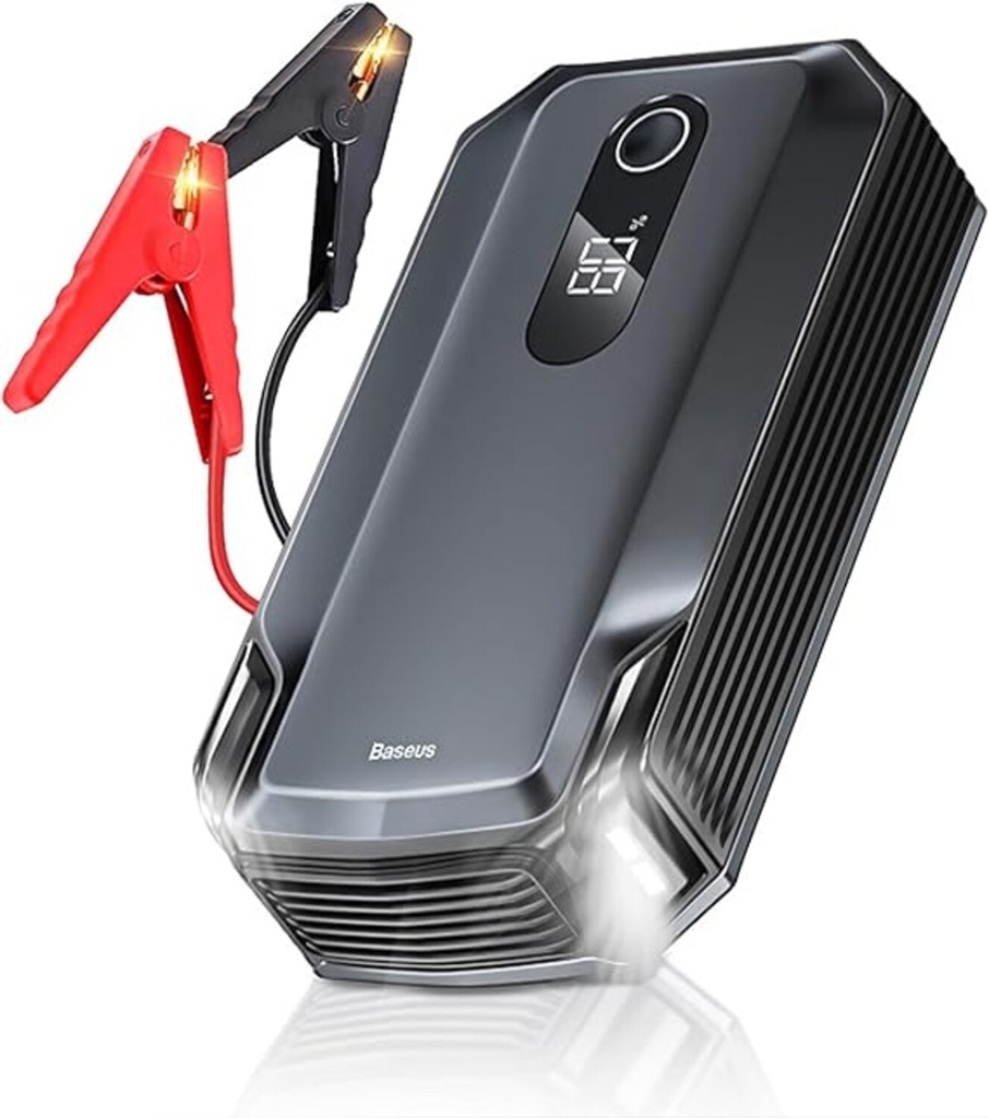 [NOREF189] Démarreur Voiture / Batterie Externe Baseus Super Energy Max - 2000A, 20000mAh, 2x USB