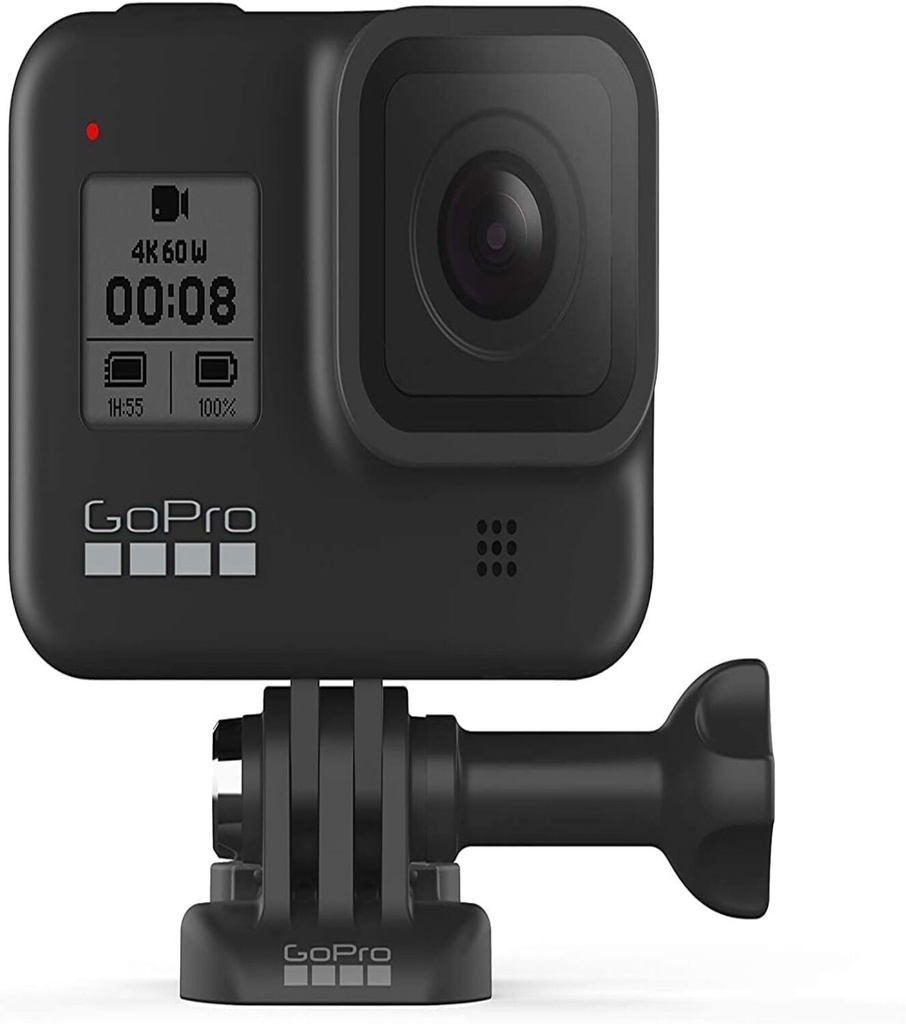 [NOREF235] GoPro HERO8 Black Waterproof Action Camera with Touch Screen 4K Ultra HD Video 12MP Photos 1080p Live Streaming Stabilization