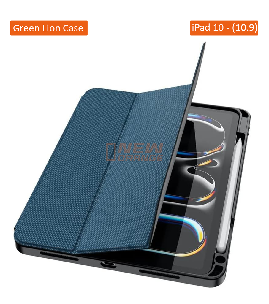 [NOREF242] Green Lion Hogo Premium Case with Pencil Holder iPad 10 - 10.9