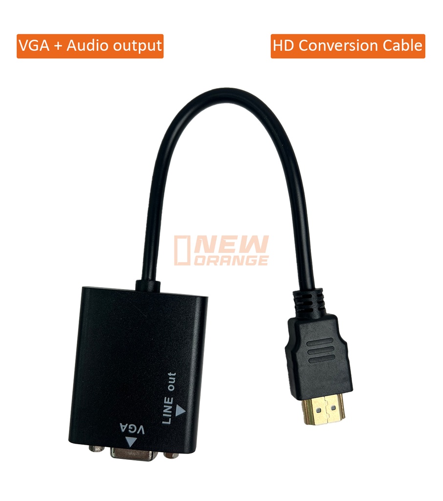 [NOREF252] Hd Conversion Cable With VGA+Audio Output