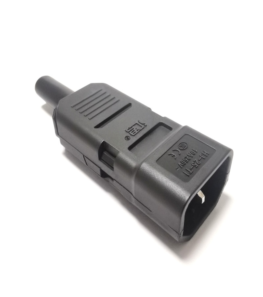 [NOREF255] HJ-25-T1 10A 250V IEC60320 C14 CONNECTOR PLUG