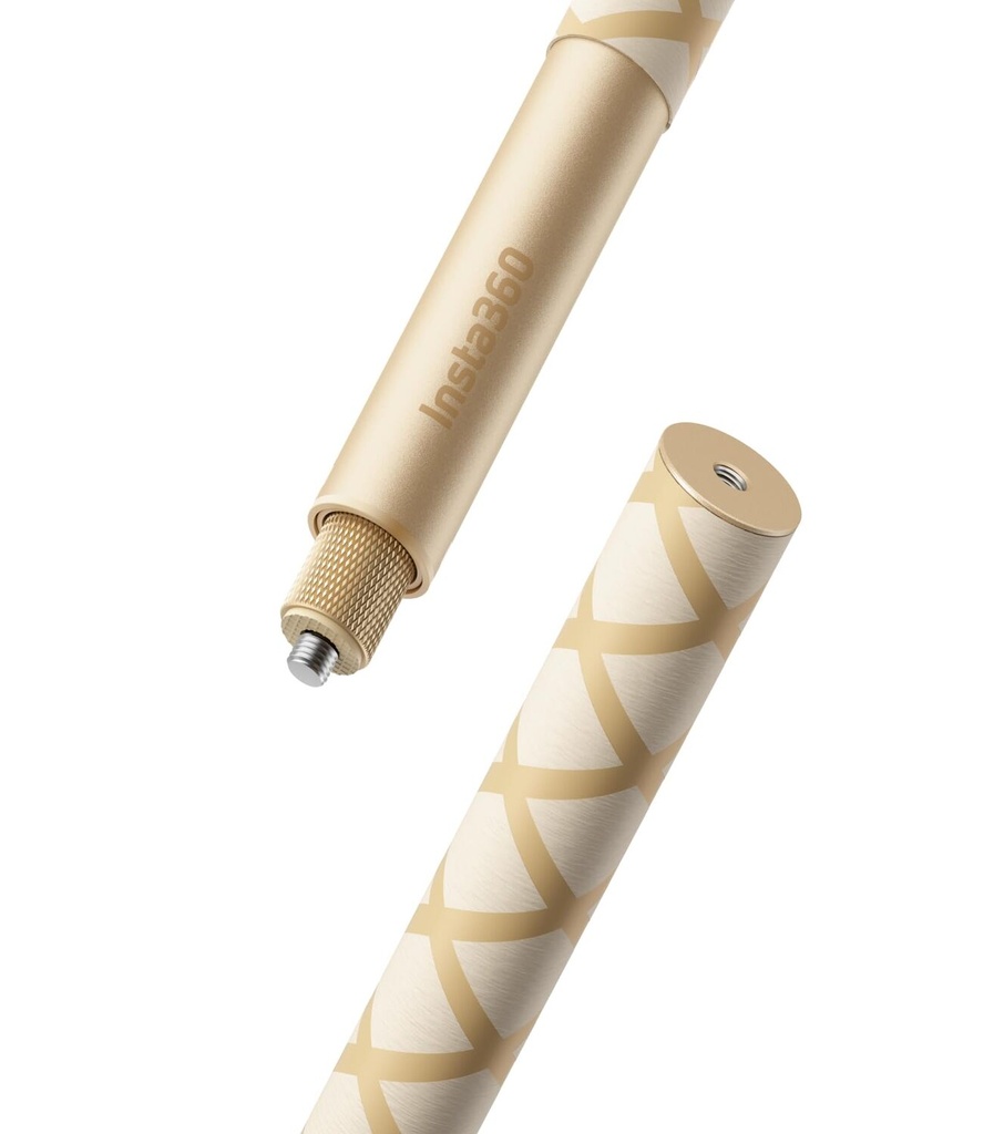 [NOREF293] Insta360 Perche à selfie invisible Gold Edition 114 cm Compatibilité : X4, GO 3S, Ace Pro, Ace, GO 3, X3, ONE RS, GO 2, ONE X2, ONE R, ONE X