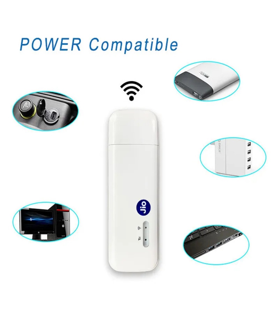 [NOREF320] Jio USB 4G LTE WiFi Dongle 3 Mobile Router 4G Wingle