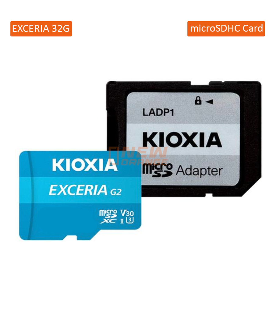 [NOREF329] Kioxia Exceria Carte mémoire MicroSDHC 32GB UHS-I U1 Clase 10 + Adaptador SD