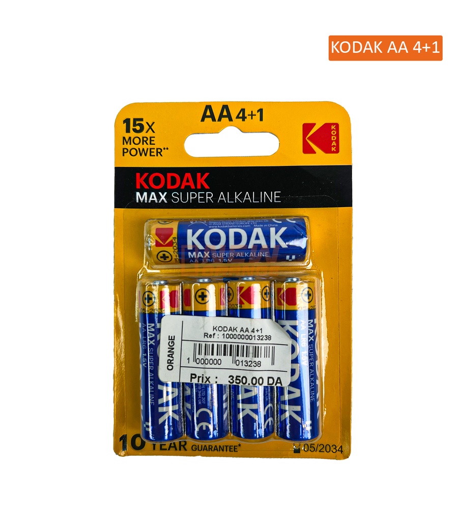 [NOREF332] KODAK AA 4+1