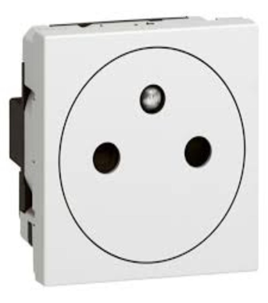 [NOREF345] Legrand - Prise de courant simple 2P+T 16A à bornes auto complet Mosaic