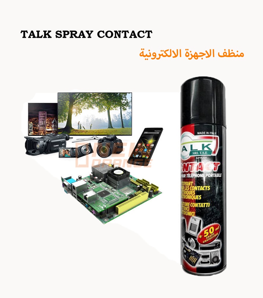 [NOREF383] Nettoyant pour les appareils -TALK Spray Contact