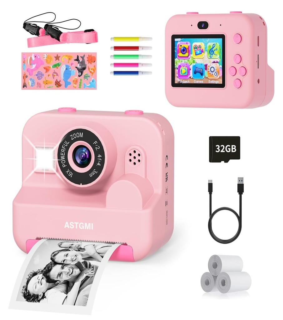 [NOREF406] Picocici K27 Kids Print Camera