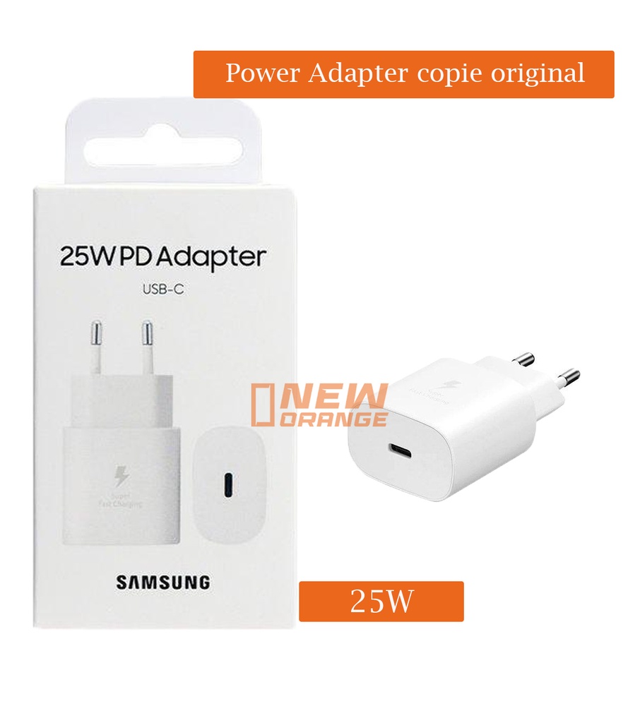 [NOREF419] Power adapter 25w Samsung copie original