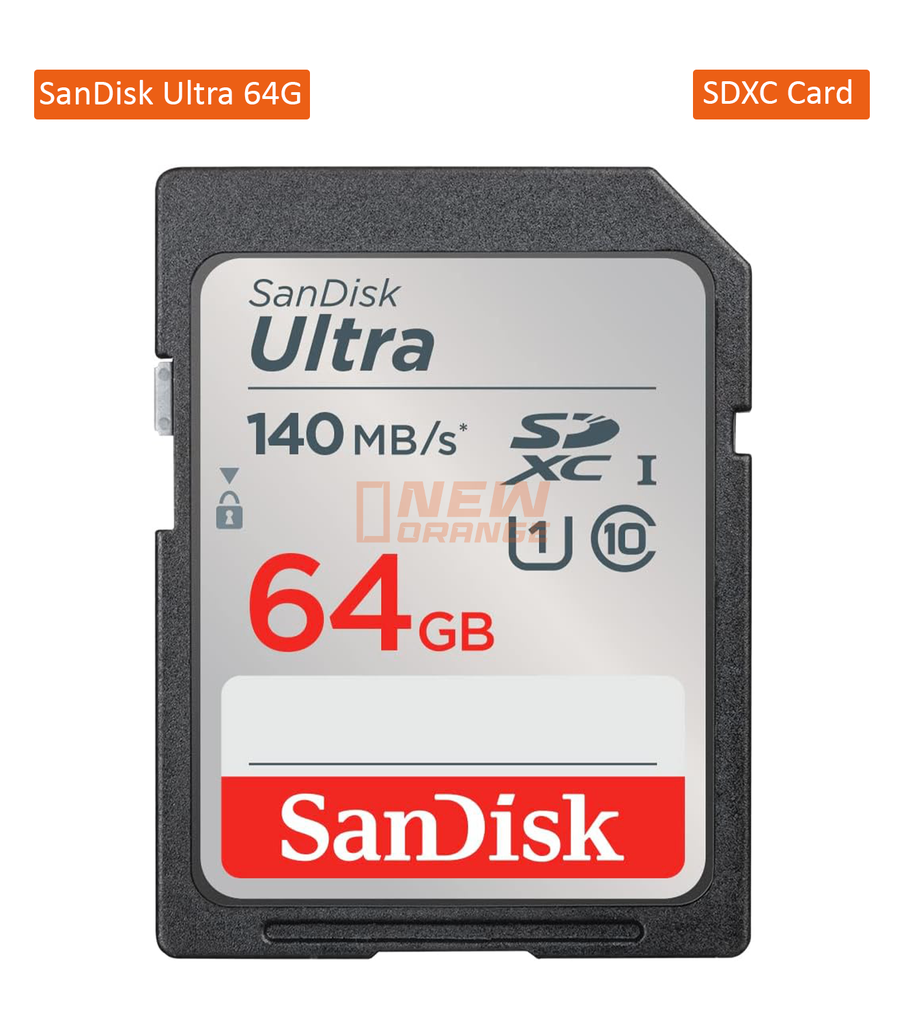 [NOREF477] SanDisk Ultra Carte mémoire 64GB SDXC Memory Card, Up to 120 MB/s, Class 10, UHS-I, V10