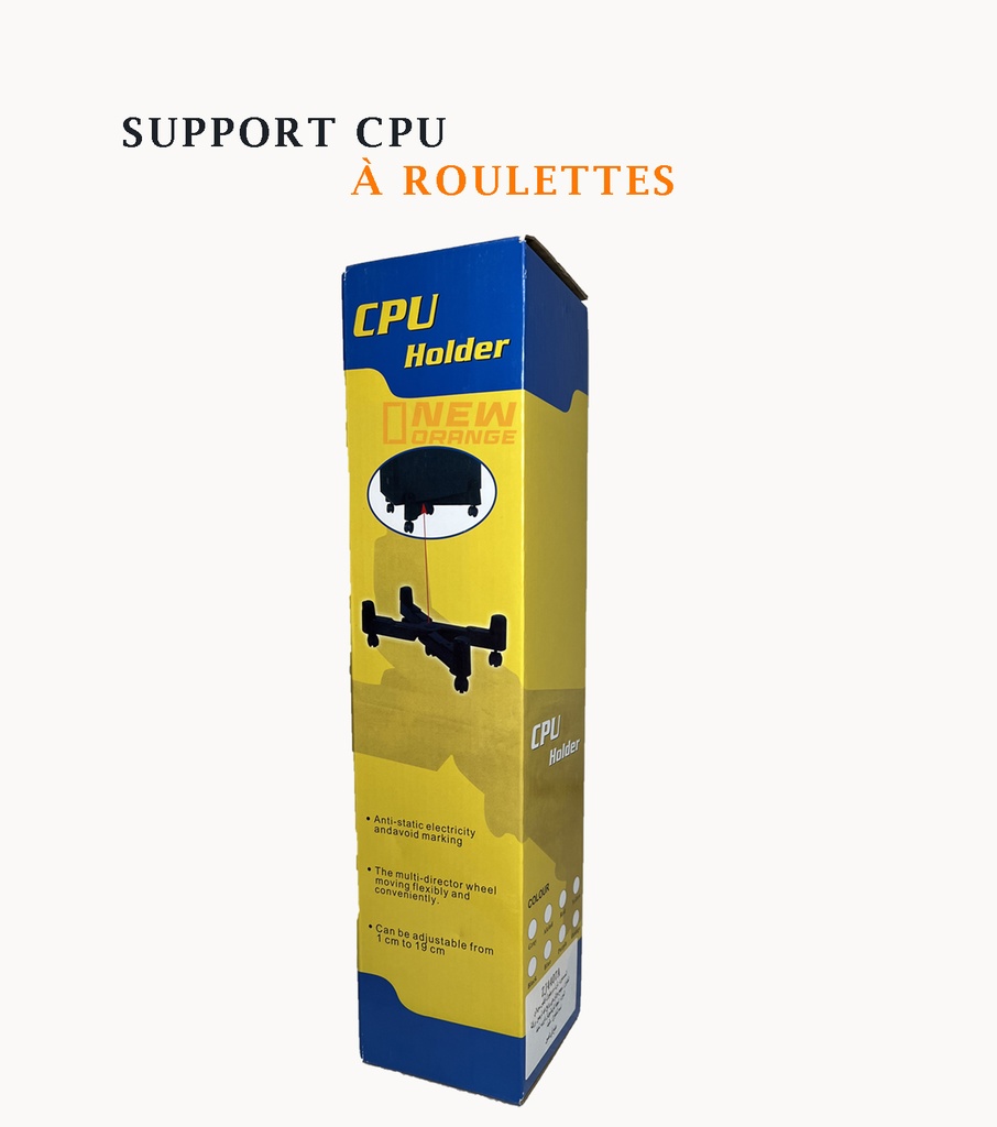 [NOREF514] Support CPU à roulettes