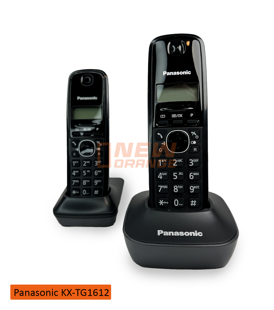 [NOREF531] Telephone Fixe Panasonic Sans Fil Avec Double Combinet Kx-Tg1612