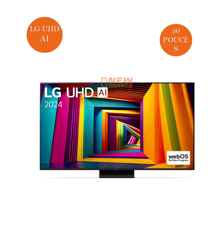[NOREF539] Télévision LG UHD AI THINQ 55POUCES