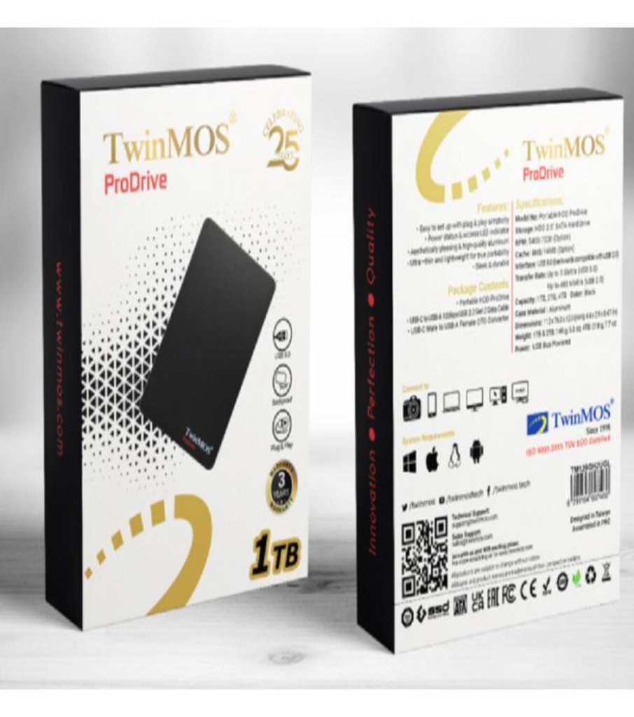[NOREF559] TwinMOS 1TB USB3.0 TM1000GPD eksterni hard disk