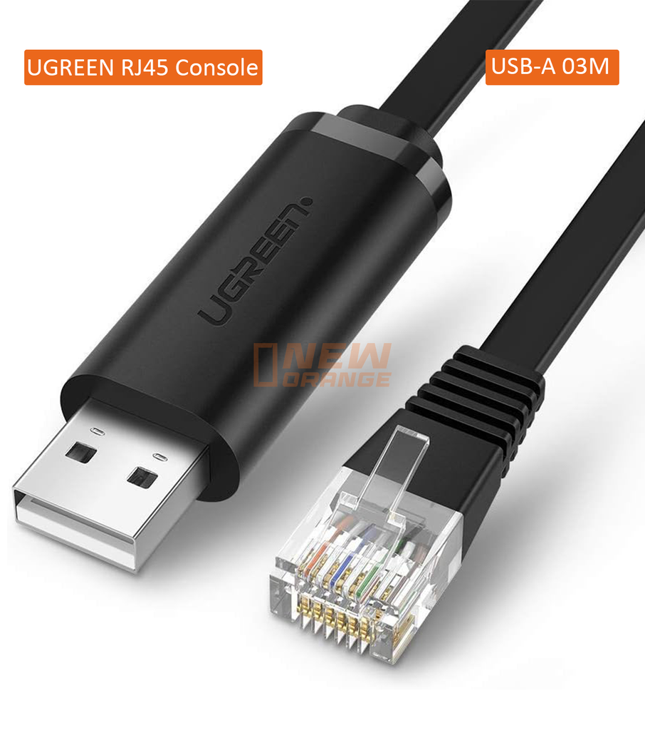 [NOREF564] UGREEN Câble USB-A console RJ45 pour périphériques réseau - 03 m