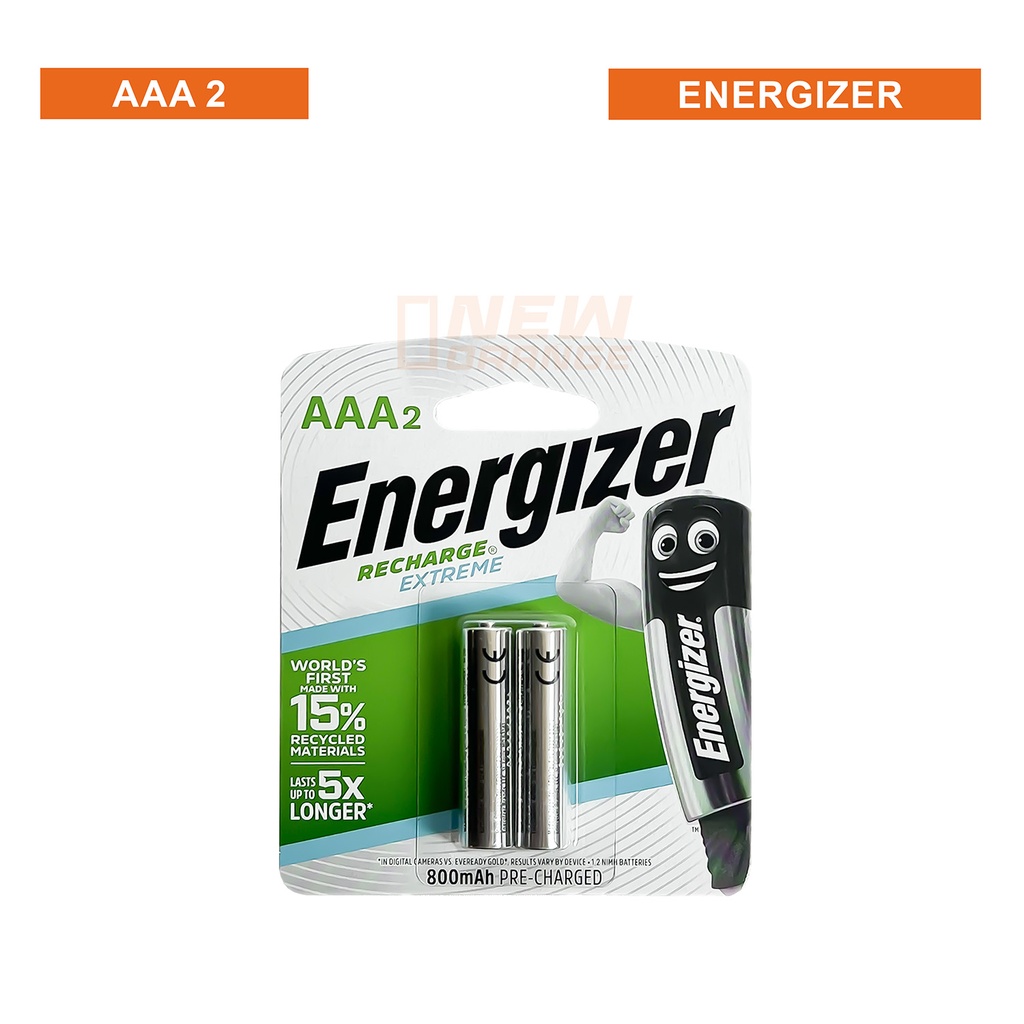[REF-15833] ENERGIZER Piles Rechargeables HR03/AAA2 800mAh X2