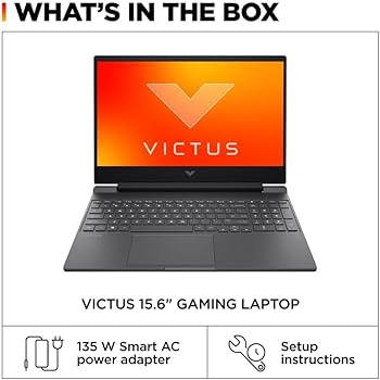 HP Victus Gaming / AMD R5-7535HS / 8GB / 512GB RX6550M 4GB / CAM / BT / Wifi 6 / Win11 /KB Backlit / 15.6’’ 144Hz